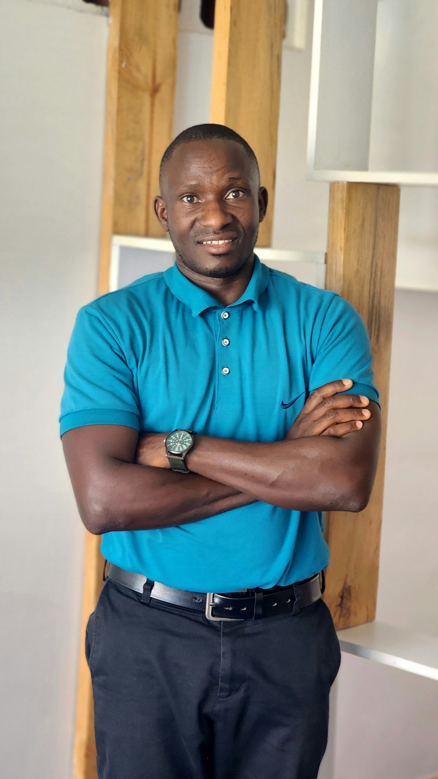 A BANEC site technician.