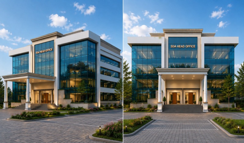 SDA Head Office, view 1
