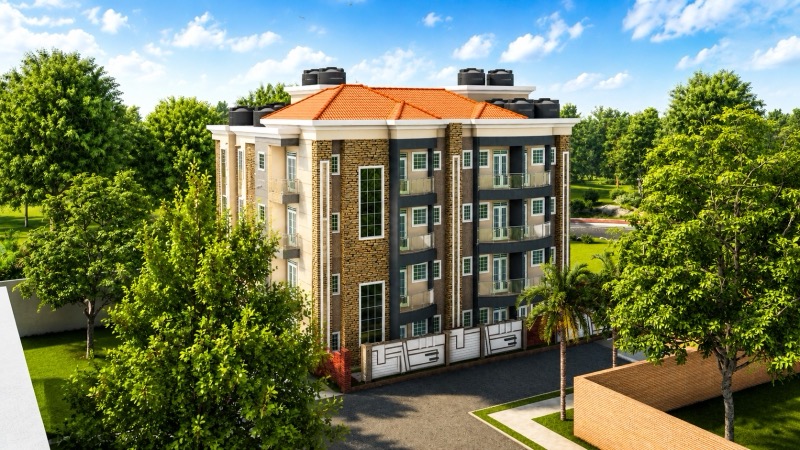 Terracotta-Roof Apartments, view 1